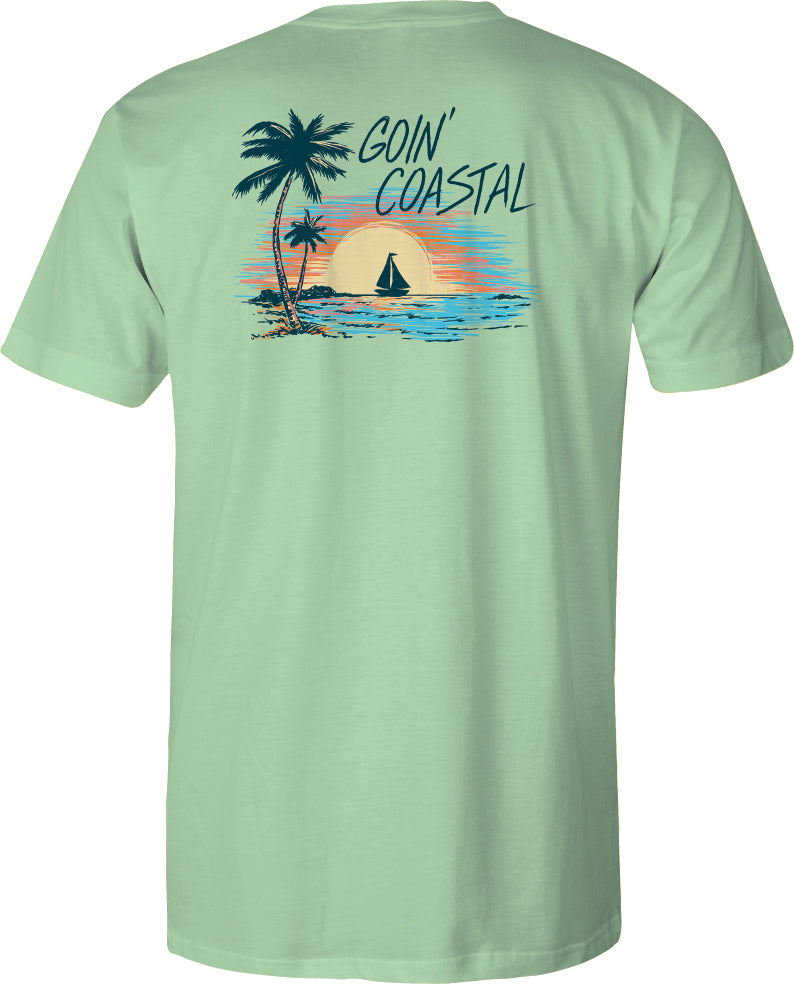 Youth Short Sleeve Tee - Goin' Coastal - Mint