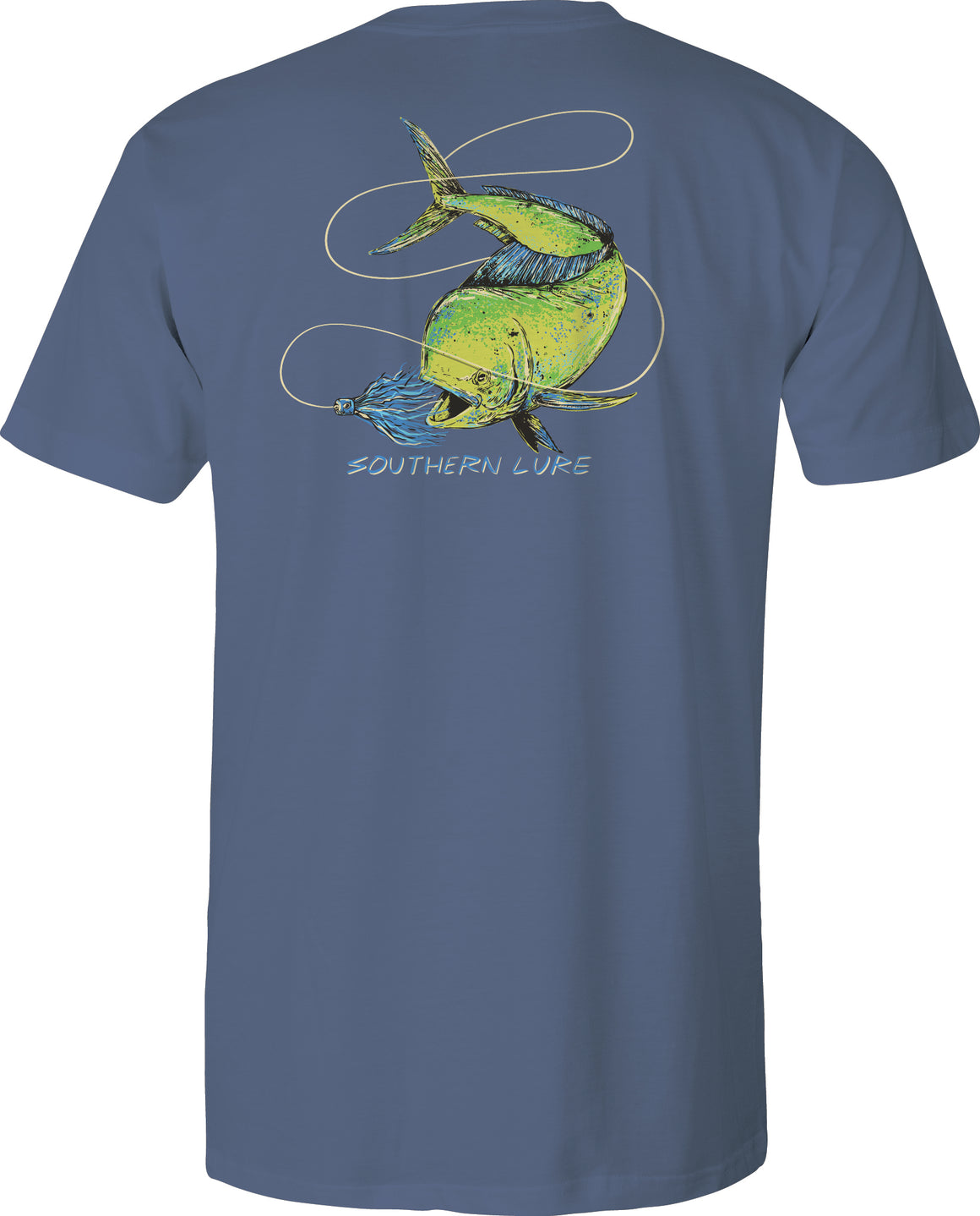 Adult Short Sleeve Tee Mahi Chaser - Slate