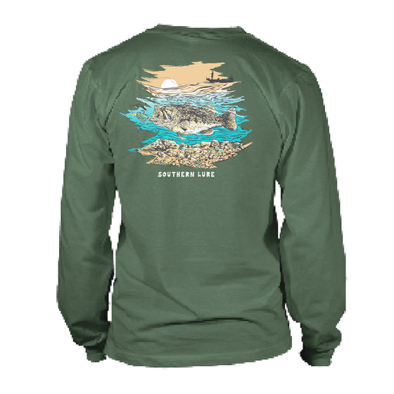 Shimano Southern Native Species Long Sleeve Fishing Shirt-UPF 30+