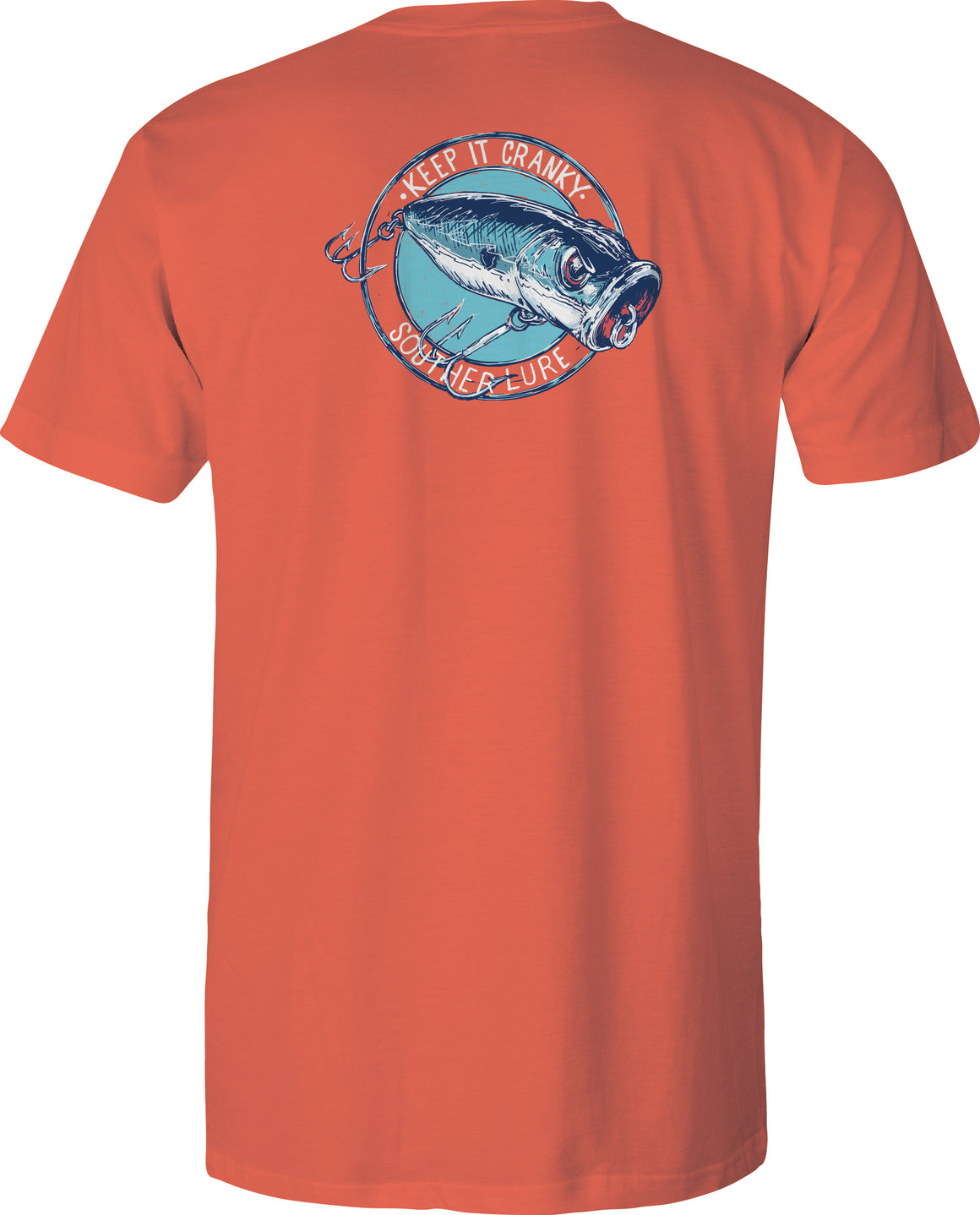 Adult Short Sleeve Tee Keep It Cranky - Burnt Orange