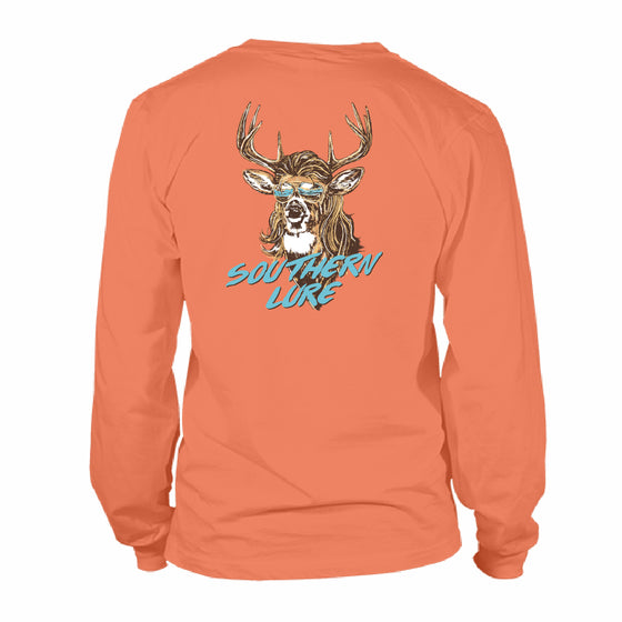 Youth & Toddler - LS Tee - Mullet Buck - Burnt Orange