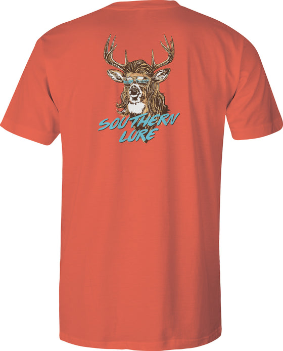 Youth & Toddler Short Sleeve Tee - Mullet Buck - Burnt Orange