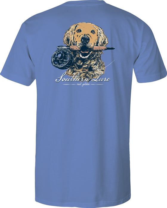 Adult Short Sleeve Tee Reel Golden - Dusk