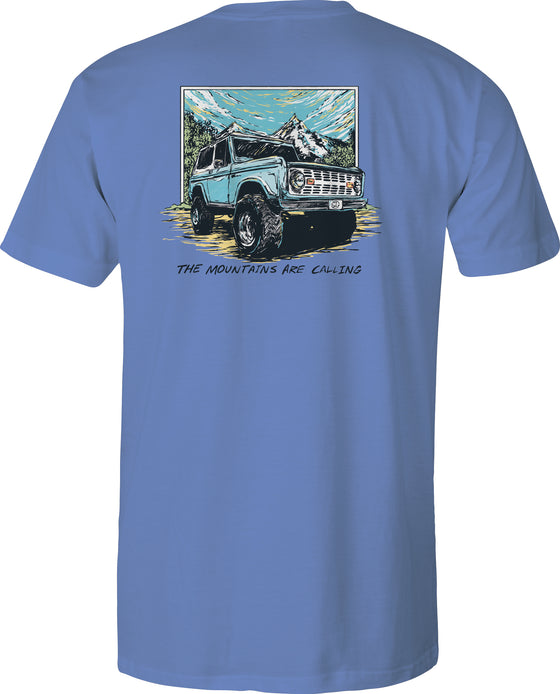 Toddler - Short Sleeve Tee - Bronco Mountains - Dusk