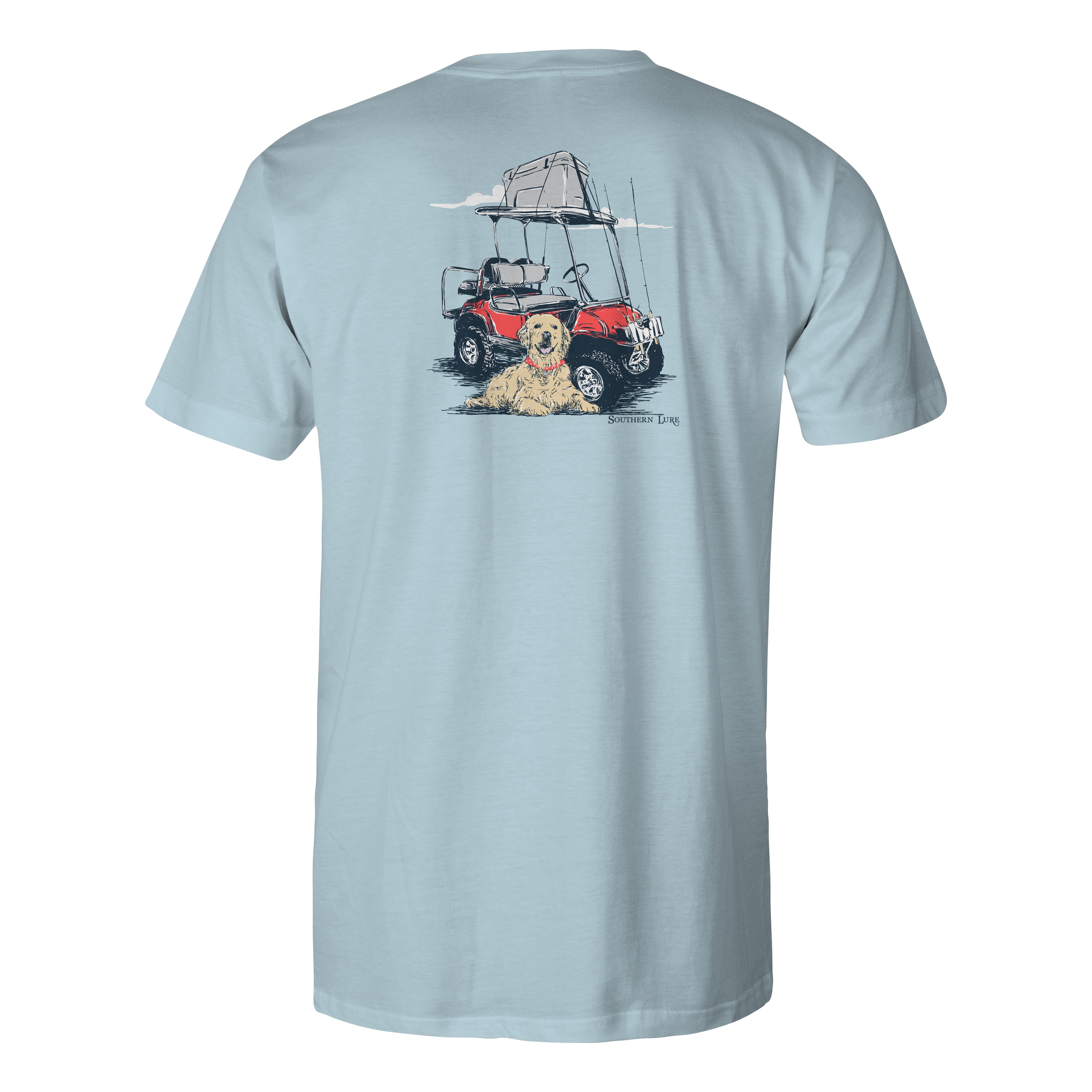 Boy's Youth & Toddler Cotton Short Sleeve Tee Fishing