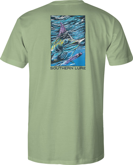 Toddler Short Sleeve Tee Sailfish Chaser - Bay