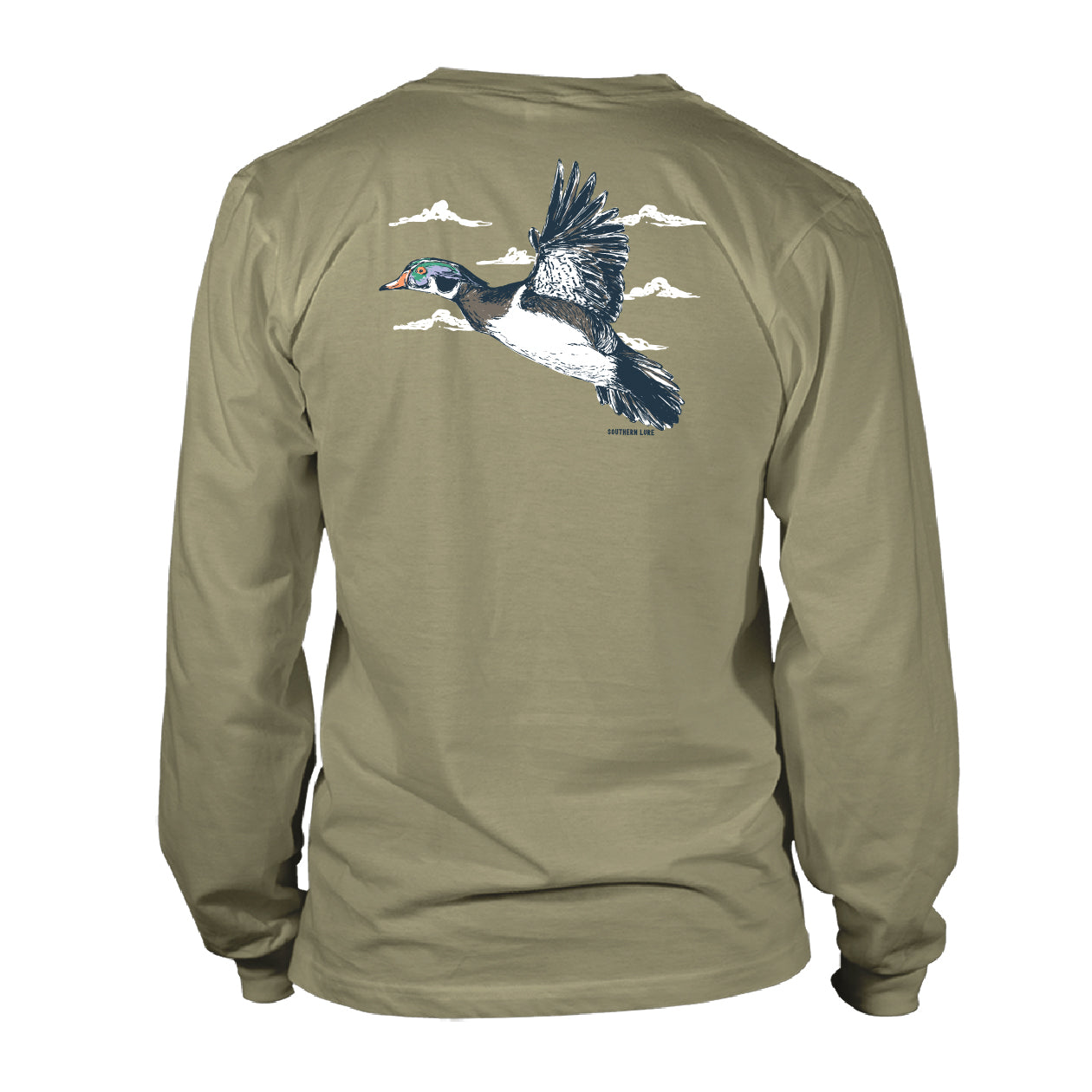 Embroidered Short-Sleeved T-Shirt - Wood Duck BT4655